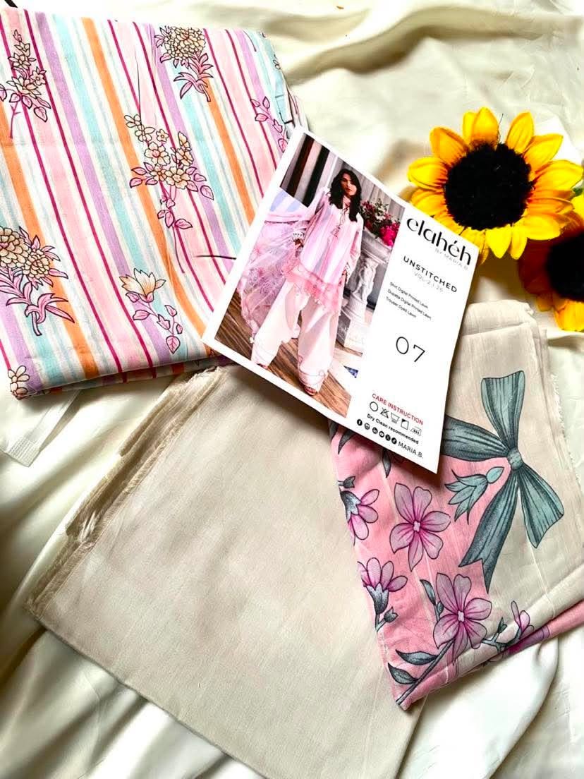 elaheh’By Maria. B. Three peice Lawn Suit